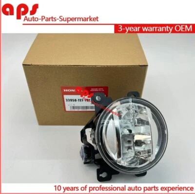 OEM LED Fog Lamp Left Front For 17-24 Honda Civic Odyssey Pilot Passport ILX — 第 1/4 张图片