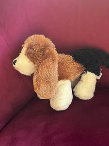 Ganz Lil Kinz Basset Hound Dog Soft Plush Toy RARE HS013 - Picture 1 of 9