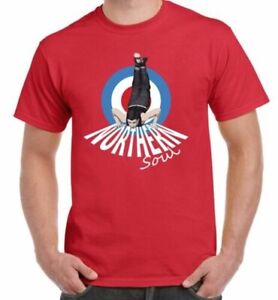 Northern Soul Dancer Mod Target Men's T-shirt - Motown Wigan Casino