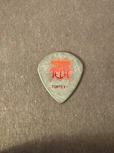 colección de púas de guitarra - ARCHSPIRE. TOBI MORELLI. FIRMA. LÁMINA ROJA. - Imagen 1 de 2
