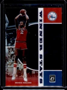 2019-20 Donruss Optic Moses Malone #13 Purple Holo - Picture 1 of 1