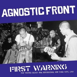 LP AGNOSTIC FRONT First Warning: The United Blood-Era Recordings, New York City, - Picture 1 of 1