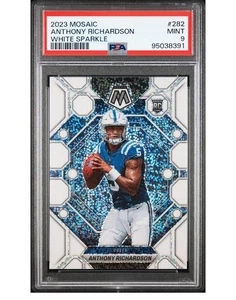 2023 Panini Mosaic Rookies Anthony Richardson #282 White Sparkle Prizm (RC) - Picture 1 of 2