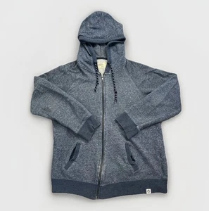 Sudadera Free Planet Grande Con Capucha Gris Cremallera Completa Manga Larga Bolsillos Hecha en India - Imagen 1 de 9