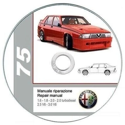 Alfa Romeo 75 Manual De Taller En CD - Imagen 1 de 4