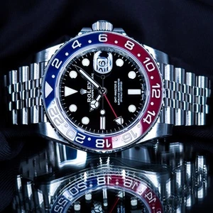 Rolex GMT-Master II 126710BLRO Pepsi on Jubilee, B& P - Beautiful - Picture 1 of 20