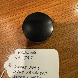 KENWOOD KR-797 PERILLA SELECTORA DE VOLUMEN O ENTRADA ORIGINAL - EXCELENTE ESTADO - Imagen 1 de 3