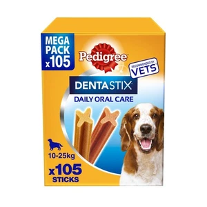 Pedigree Dentastix Daily Adult Medium Hundeleckerli 105 x Zahnstäbchen - 2,7 kg - Bild 1 von 1