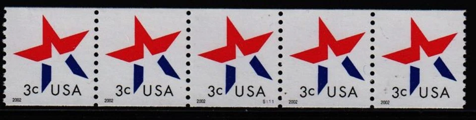 #3615 Star   PNC-5  Pl #S1111 - MNH - Image 1 of 1