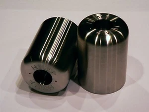 HVMP Stainless Bar End Weights Triumph Thunderbird 1600, 1700, and Storm 17.5 oz - Bild 1 von 3