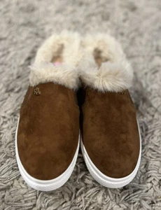 Lauren Ralph Lauren Jinny Mules, Slip-on Sneakers, Whiskey, Women’s 5.5 Shoes - Picture 1 of 8