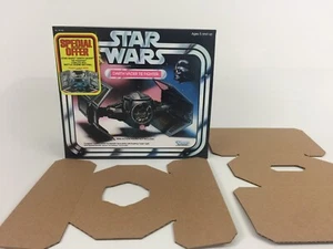 brand new custom kenner darth vader tie fighter special offer box inserts - Picture 1 of 7