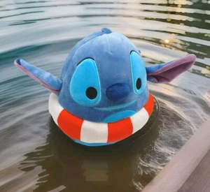 Disney Squishmallows STITCH 8 Zoll Plüsch Schwimmen Schlauch Stofftier Spielzeug - Bild 1 von 10