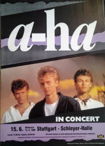 A-ha: In Concert (1988) | Konzertposter Tourplakat A1 - Bild 1 von 1
