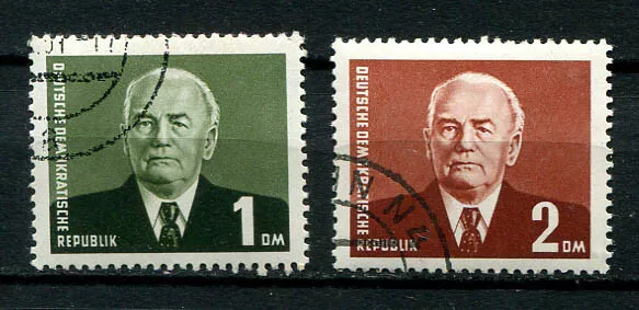 Germany - DDR : Wilhelm Pieck set from 1957 - CTO - Image 1 of 1