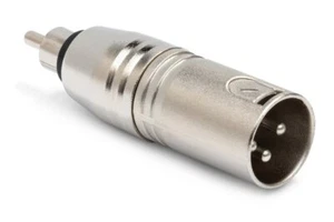Hosa GXR-135 XLR Male to RCA Male Adaptor - Picture 1 of 2