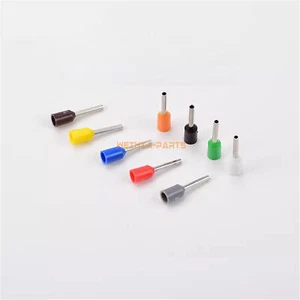 90Pcs E1510 16AWG Wire Copper Crimp Connector Insulated Pin Terminal - Picture 1 of 3