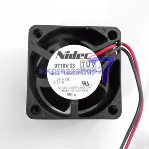 1 PIEZA para ventilador NIDEC D04G-24TS2 01 24V 0,17A 40*40*20mm 2 pines - Imagen 1 de 1