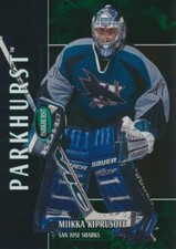 2002-03 Parkhurst #40 MIIKKA KIPRUSOFF - San Jose Sharks