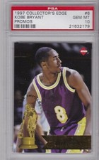 KOBE BRYANT 1997 Collector's Edge Impulse Promo #6-6 Pop PSA 10 Gem Mint Pop 1 
