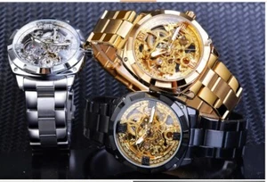 FORSINNING Men's Automatic Mechanical Watch 3 Colours UK - Picture 1 of 10
