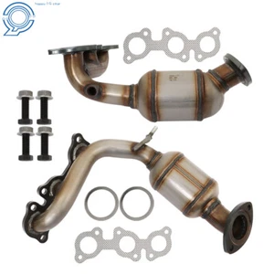 2PCS Front+Rear Manifold Catalytic Converter For 04-06 Toyota Sienna 3.3L FWD - Picture 1 of 13