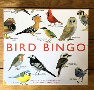 BIRD BINGO Game Illustrated By Christine Barrie NEW SEALED - Picture 1 of 2