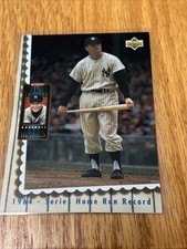 1994 Upper Deck Baseball Mickey Mantle Heroes #69 1964 Series Home Run Record