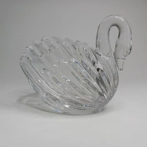 Nachtmann Vintage Crystal Swan Bowl/Dish - Made In Germany - Blown Cut Glass - Picture 1 of 14
