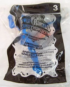 2003 McDonalds Happy Meal Power Rangers blau DinoThunder Ranger MIP C10! - Bild 1 von 3