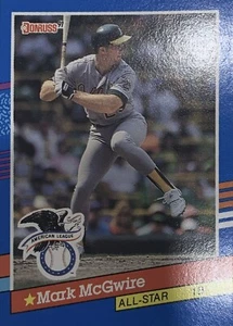 1991 Donruss Mark McGwire #56 Oakland Athletics  - Picture 1 of 2