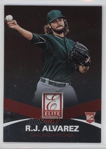 2015 Panini Elite RJ Alvarez #10 Rookie RC