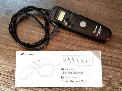 Aputure AP-TR1C Timer Remote Controller for Canon EOS - with manual! - Image 1 of 3