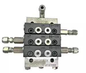 Sistema de lubricación serie SLOAN SB bloque divisor HP SB 12S SB 12S SB 12T - Imagen 1 de 3