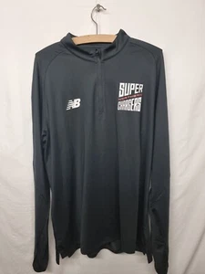 NB New Balance Dry 1/4 Zip Track Top Size 2XL Northern Super Chargers Cricket - Picture 1 of 13