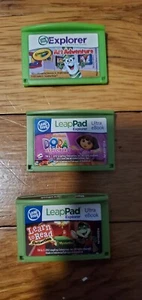 Leap Frog LeapPad- art adventure, Dora the explorer & learn to read mysteries - Picture 1 of 1