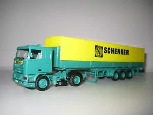 Herpa H0 824001 - Camión DAF 95 con semiremolque "Schenker" - Imagen 1 de 12