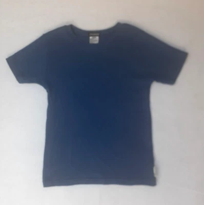Camiseta JOE BOXER Vintage Básica Algodón Tejido Manga Corta Mujer Azul Marino Mediana NUEVA Foto 1 de 4