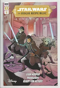 STAR WARS THE HIGH REPUBLIC ADVENTURES #3 (1:10) NATHAN VARIANT IDW 2021 NM- NM - Picture 1 of 4