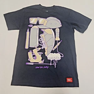 Planet Rock Graphics Herren Hemd Medium Fifth Column Hip Hop Streetwear Blau* 352 - Bild 1 von 9