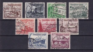 Deutsches Reich gebraucht 651-9 SC B107-15 Winterhilfe Set Schiffe - Bild 1 von 1