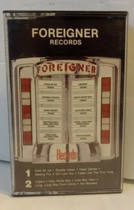 Vintage 1982 Foreigner "Records" Cassette Tape (7 80999-4) Atlantic Records - Picture 1 of 5