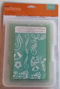 Cricut Cuttlebug Repositionable Emboss Deboss Thank You Plates - Picture 1 of 3