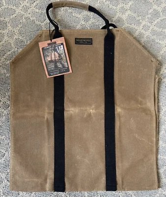 "Portador de troncos de leña Readywares de lona encerada 16 oz 39""x18""" Foto 1 de 4