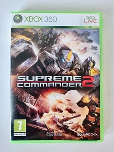 Supreme Commander 2 Inc Artwork + Manual Xbox 360 Xbox One Xbox Series X VGC PAL - Bild 1 von 3