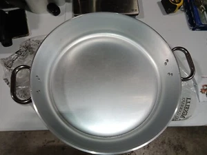 Pentole Agnelli Aluminium Professional Radiant Omelette Pan/2 Handles, 19.6-in - Picture 1 of 3
