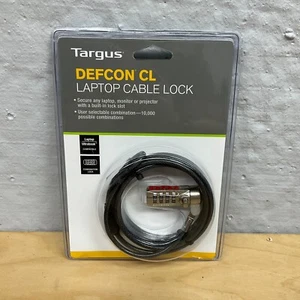 Targus Defcon CL Laptop Combination Cable Lock PA410U NEW SEALED - Picture 1 of 2