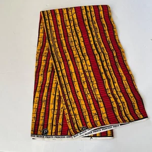 Tela de algodón Ankara multicolor estampado africano - por yarda - Imagen 1 de 2
