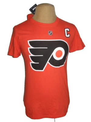 CAMISETA PHILADELPHIA FLYERS CLAUDE GIROUX #28 PARA HOMBRE PEQUEÑA NARANJA NUEVA con etiquetas Foto 1 de 4