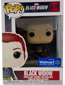Figura Funko Pop Marvel Viuda Negra Negra Roja 609 - Caja Dañada. - Imagen 1 de 6